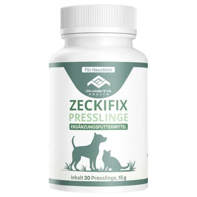 Produktbild von Pharma Health | Zeckifix Presslinge | Für Haustiere