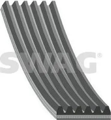 Produktbild von SWAG Keilrippenriemen 1432mm für VW GOLF VI (5K1) 50 93 7541