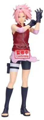 Immagine prodotto di Banpresto, Naruto Shippuden, statuetta Grandista di Sakura Haruno, altezza 26 cm