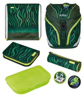 Zdjęcie produktu dla Herlitz 50037605 Herlitz Grundschulranzen SoftLight Plus Jungle