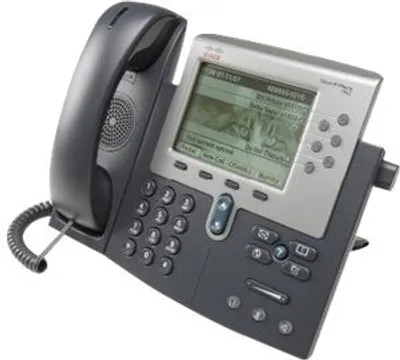 Produktbild von Cisco IP Phone CP-7962G Telefon, Rufnummernanzeige, Freisprechfunktion, Ethernet