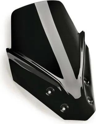 Produktbild von PUIG Touring-Windschutzscheibe schwarz 545x395mm ABE genehmigt für Suzuki