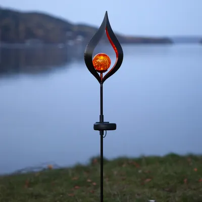 Produktbild von Star Trading 480-93, Leichte Dekorationsfigur, Schwarz, Ambiente, IP44, 1 Glühbirne(n), LED