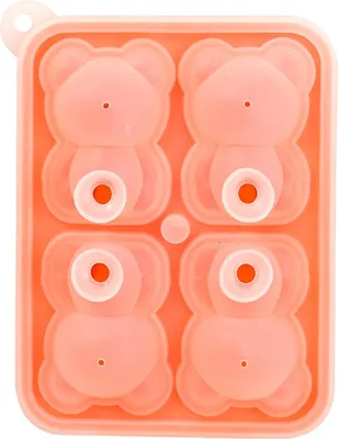 Produktbild von Eiswürfelform, Bärenform, Silikon-Eiswürfelbereiter, süße DIY-Süßigkeiten-Schokoladenform für Whisky, Bourbon, lustige Bärengeschenke für Männer und Frauen