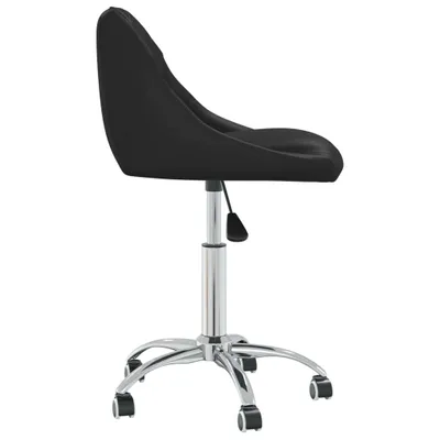 Produktbild von “2026 Modern“ Esszimmerstuhl Drehbar Schwarz Kunstleder - Designermöbel 719498 - Esszimmerstühle