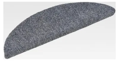 Produktbild von Selbstklebende Treppenmatten, rutschfeste Stufenmatten aus Nadelvlies, 56x17x3 cm, hellgrau, 10 Stück