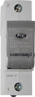 Immagine prodotto di Interruttore di carico 63A 230V 1pol - Neoswitch 1xD02 63A 05861.063000