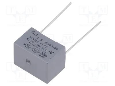 Produktbild von 5x Kondensator: 15mm 10% X2 18x13x12mm R463I33305001K kondensatoren X2/Y2 330nF