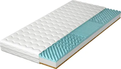 Produktbild von MIRJAN24 Beidseitige Schaumstoffmatratze Sonto 13 cm, H3, Beidseitig verwendbar, Kokosmatte, Profilschaum (Liegefläche: 120x200 cm)