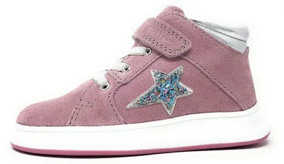 Image de Richter - Chaussures pour enfants, modèle sneaker pour filles, couleur rose, style décontracté