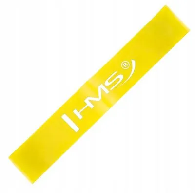 Produktbild von HMS GU04 Widerstandsband Übungsgummi Krafttraining Gelb