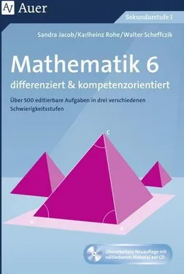 Obrázek produktu pro Mathematik 6 differenziert u. kompetenzorientiert