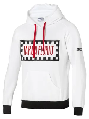 Zdjęcie produktu dla Bluza z kapturem męska Sparco Targa Florio #F1 biała L