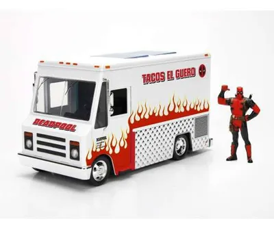 Obrázek produktu pro Jada Toys Deadpool Foodtruck Diecast Modellauto JADA99730