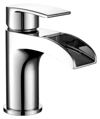 Produktbild von Niederdruck Waschtischarmatur Wasserfall Einhebelmischer verchromt