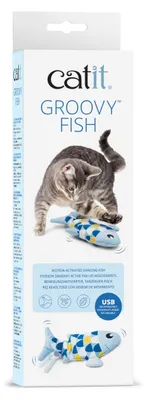 Produktbild von Catit Groovy Katzenspielzeug Blau Blau One Size