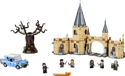 Produktbild von LEGO 75953 Harry Potter Die Peitschende Weide von Hogwarts, Spielzeug, Geschenkidee für Fans der Zauberwelt