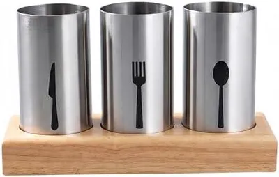 Produktbild von Besteckhalter für 4 Besteckteile Small Utensils edelstahl