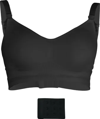 Produktbild von Carriwell nahtloser Still-BH Schwarz Gr. L
