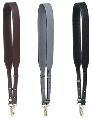 Produktbild von Verstellbarer Leder Schulterriemen für Damen - 4 cm Breit, 109-117 cm