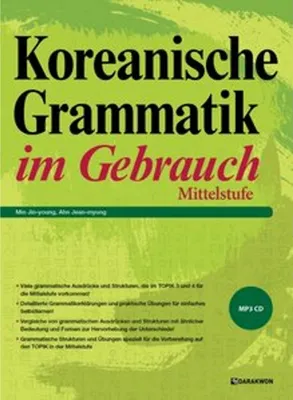 Obrázek produktu pro Koreanische Grammatik im Gebrauch - Mittelstufe