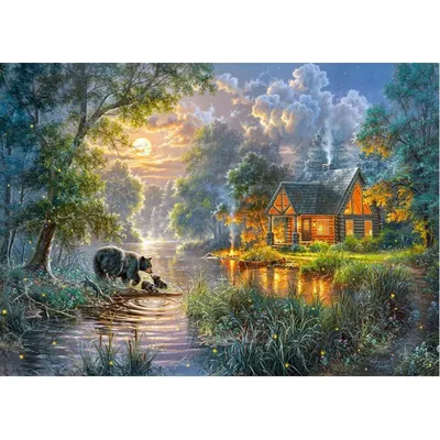 Imagen del producto de Cherry Pazzi Puzzle - Bahía Firefly, 1000 piezas