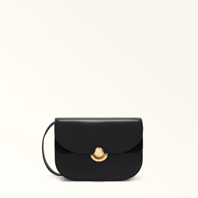 Zdjęcie produktu dla Torba na ramię Furla Sac S Sfera, skóra, czarna