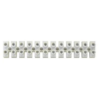 Obrázok produktu pre Svorkovnica 12×6,0 mm biela, 10ks 71047