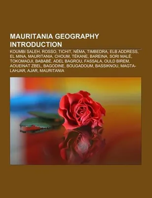 Obrázok produktu pre Mauritania geography Introduction