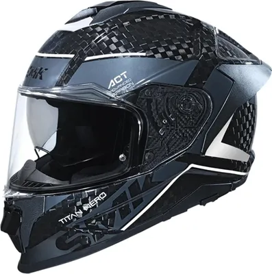 Immagine prodotto di Casco SMK Titan Carbon Nero 06, grigio/bianco, L (59)