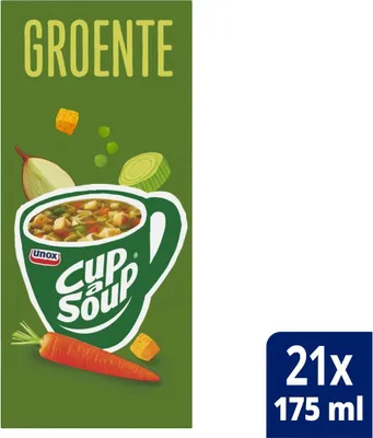 Produktbild von Unox Cup-a-Soup Gemüse 21 x 16 Gramm