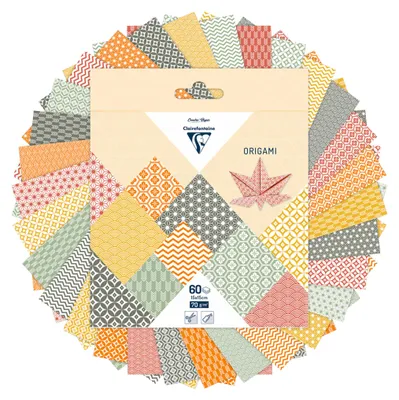 Immagine prodotto di Set di carte Clairefontaine Origami Autunno 60 fogli