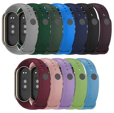 Zdjęcie produktu dla Zestaw: 12x pasek ChronSmarta do smartband'a Xiaomi Mi Band 8 / 9 / 10