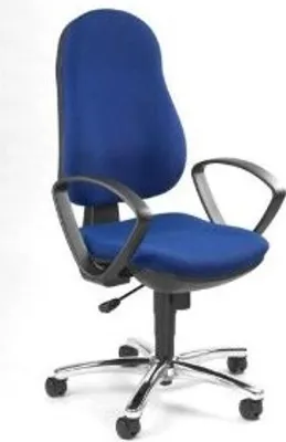 Produktbild von Topstar Bürodrehstuhl "Synchro Steel" royalblau