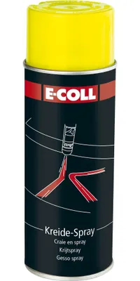 Produktbild von E-Coll Kreidespray 400ml gelb , 4317784425551