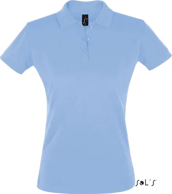Produktbild von SOLs 11347 | Damen Polo Shirt Perfect - Farbe: Sky Blue - Größe: L