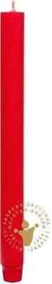 Produktbild von Durchgefärbte Stabkerzen rot 290 x 26 mm, 20 Stück