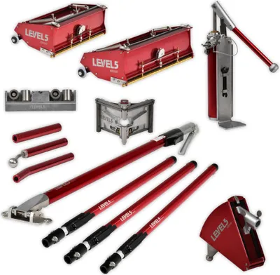 Produktbild von LEVEL5 Finishing Set Trockenbauwand Flatbox Ecken Roller Finisher SET 4-603