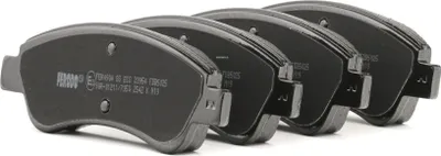 Produktbild von FERODO FDB5025 Bremsbeläge Satz für OPEL Corsa F passend für PEUGEOT 2008 Kombi (CU) 206 Schrägheck (2A/C) 207 (WA, WC) 206 CC (2D)