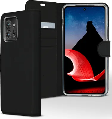 Produktbild von Accezz Wallet TPU Klapphülle Motorola ThinkPhone - Schwarz