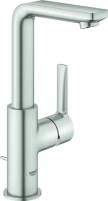 Immagine prodotto di Grohe Lineare Mitigeur monocommandé pour lavabo, L-Size, vidage à tirette, orientable, saillie 113mm, 23296DC1, 23296DC1