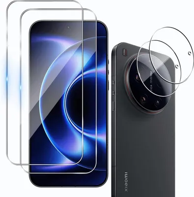 Produktbild von 2X Schutzglas für Xiaomi 17 Ultra Display Kamera Hartglas Panzerfolie Schutz Full Screen 9H