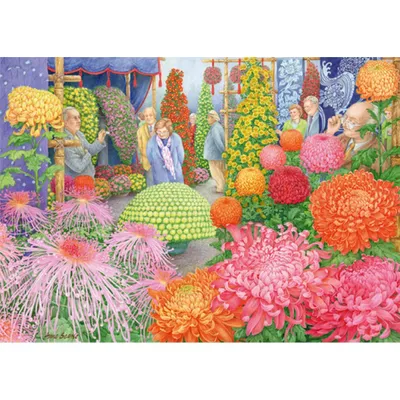 Immagine prodotto di Jumbo 11262 Falcon - Il Salone dei Fiori: Ottimismo e gioia 1000 Teile Puzzle