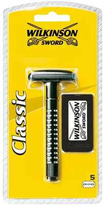 Zdjęcie produktu dla Wilkinson Sword - Classic - Holicí strojek pro muže + náhradní čepel 5 ks 1.0ks