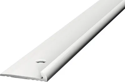 Produktbild von Prinz Abschlussprofil Alu silber gelocht 18 x 3,5 x 2500 mm