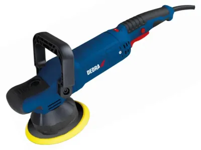 Zdjęcie produktu dla Polerka Mimośrod-Rotac. 900W, Pad 150Mm, 800-4000Min-1 Dedra