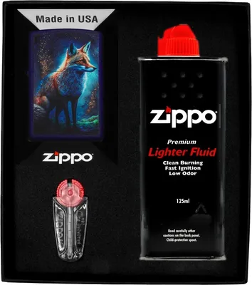 Produktbild von ZIPPO Feuerzeug FOX DESIGN Geschenkset Nr. 1