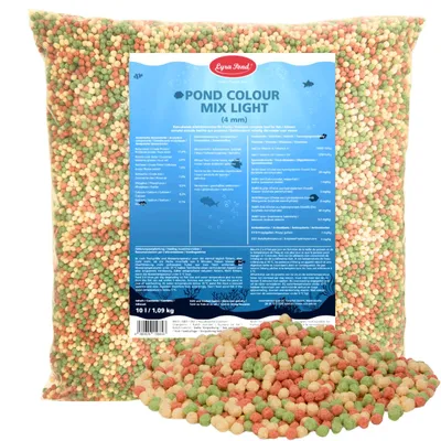 Produktbild von 10 Liter (1,09 kg) Lyra Pond® Pond Colour Mix Light Fischfutter Teichfutter