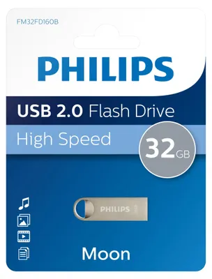 Produktbild von Philips USB-Stick 32 GB USB 2.0 Moon Edition Leserate bis 20 MB/s