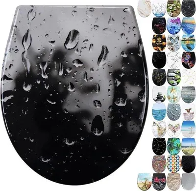 Produktbild von Toiletbrille Toiletdeksel 45 x 37 cm Premium Toiletdeksel